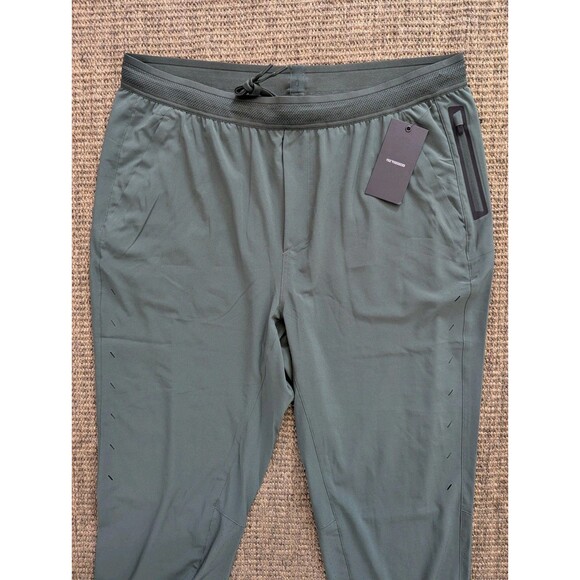 Ten Thousand Pants Mens XL Forest Green Session Pant Pocket Gym Lightweight New - Picture 2 of 9